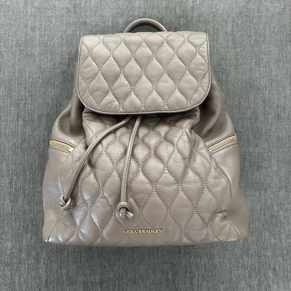 VERA BRADLEY LEATHER BACKPACK